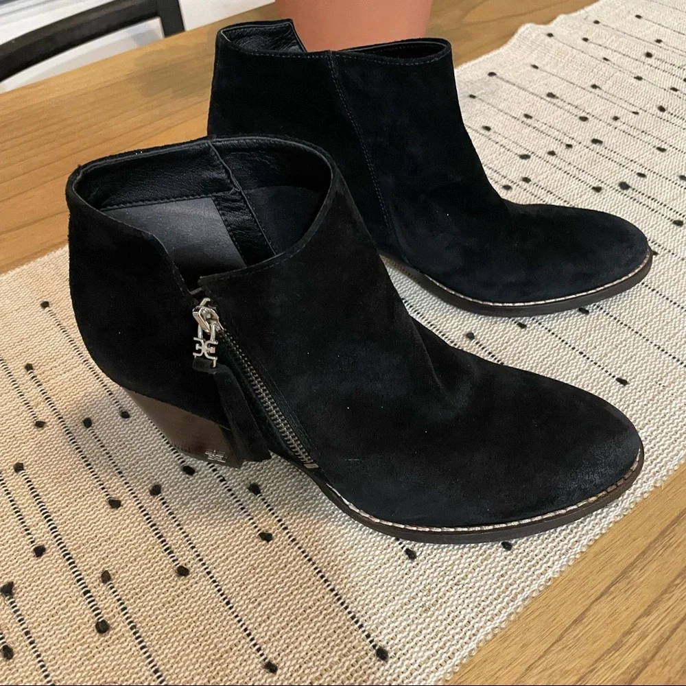 Sam Edelman Walden Booties In Black~ Size 9 1/2